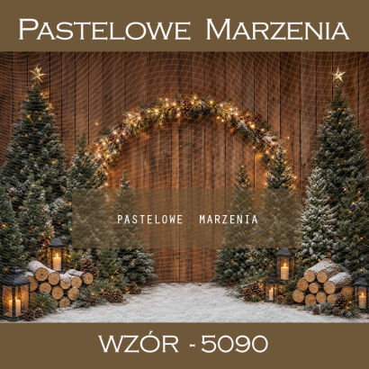 Christmas Photography Backdrop with Bow t_5090