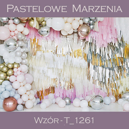 Tło fotograficzne materiałowe t_1261 - urodziny