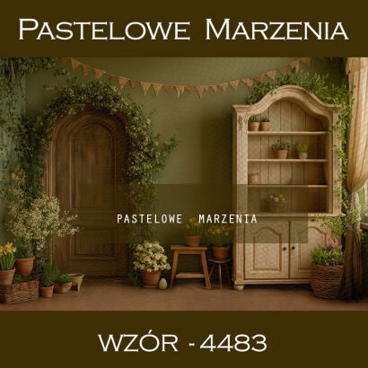 Tło fotograficzne wiosenne ukazujące wnetrze t_4483