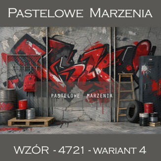 School photographic background with graffiti t_4721 - 4