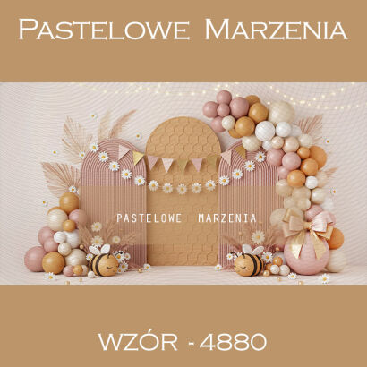 Tło fotograficzne urodzinowe z balonami t_4880