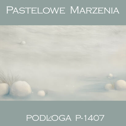 Tło fotograficzne winylowe, śnieg p_1407