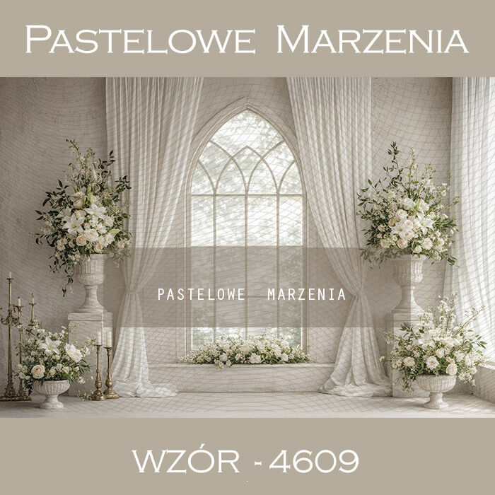 Tło fotograficzne wiosenne z oknem t_4609