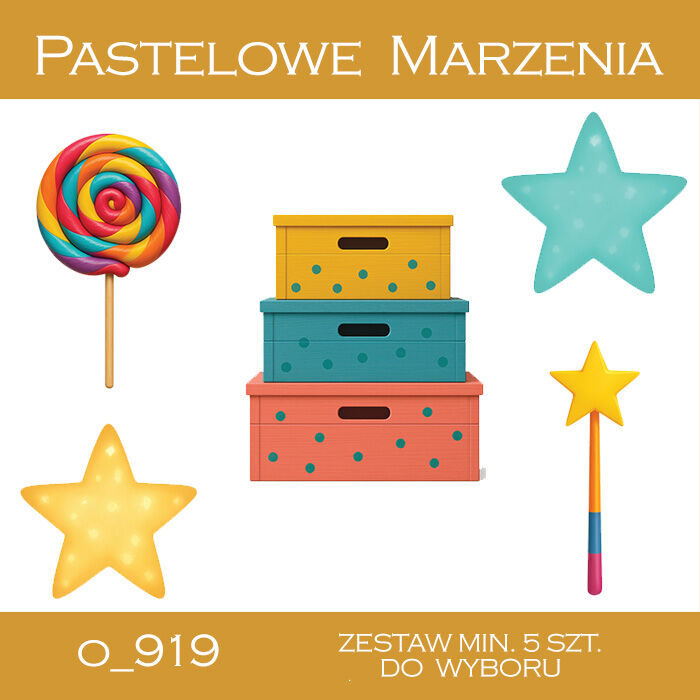 Dodatki dla wzoru t_4365 - komplet minimum 5 sztuk