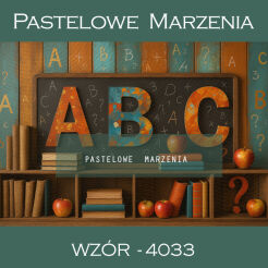 Photographic school backdrop with letters t_4033