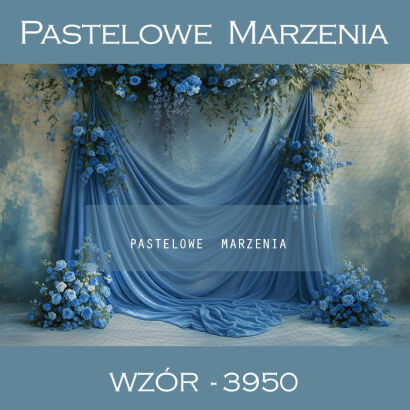 Tło fotograficzne z kategorii wnętrza z tiulami t_3950