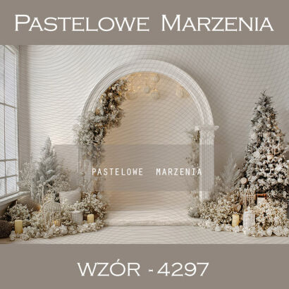 Tło fotograficzne na Boże Narodzenie z łukiem t_4297