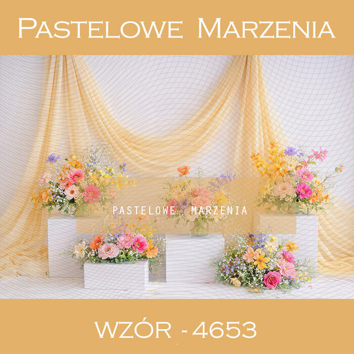 Tło fotograficzne wiosenne z kwiatami t_4653