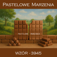 Photographic backdrop for kindergarten with chocolate t_3945
