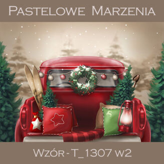 Tło fotograficzne materiałowe t_1307 wersja nr 2 - Boże Narodzenie 