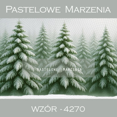 Tło fotograficzne na Boże Narodzenie z choinkami t_4270
