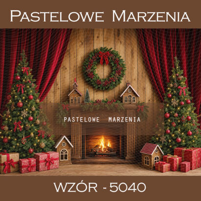 Christmas  Photographic Backdrop - Interior  t_5040