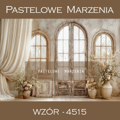 Tło fotograficzne wiosenne z oknami t_4515