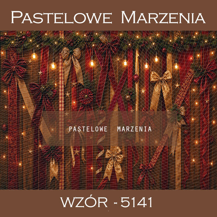 Christmas photographic background with decorations t_5141