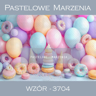 Tło fotograficzne urodzinowe z balonami t_3704