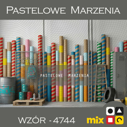 Tło fotograficzne szkolne z rurami t_4744