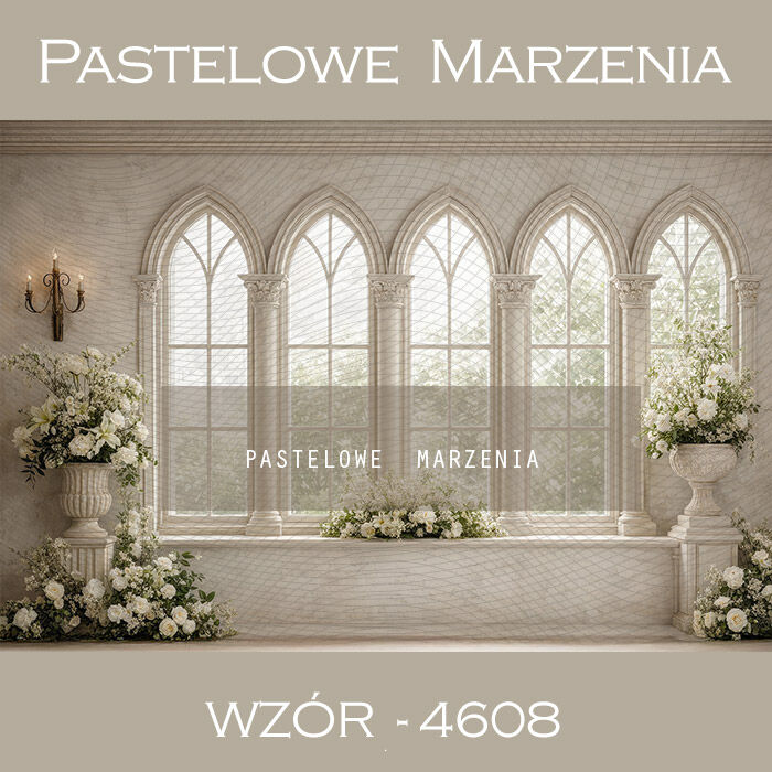 Tło fotograficzne wiosenne z oknami t_4608