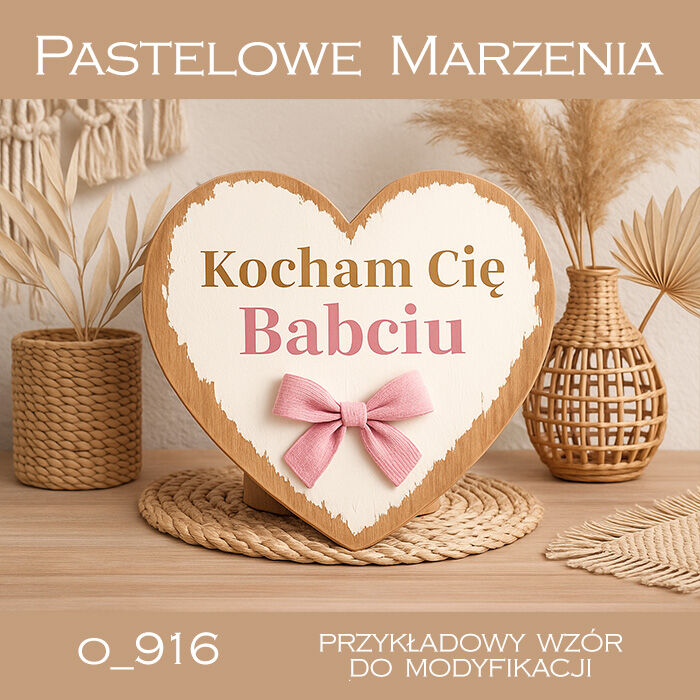 Dodatki Dzień Babci i Dziadka - serca