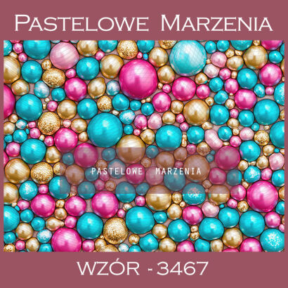 Photographic carnival backdrop with balls t_3467