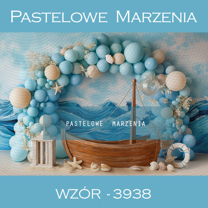 Photographic summer backdrop with sailboat t_3938