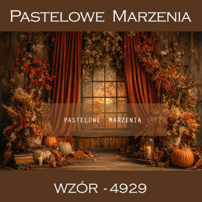 Autumn photographic background with window t_4929