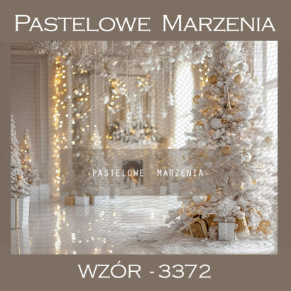 Photographic backdrop for Christmas showing interior t_3372