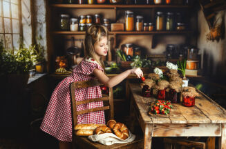 Tło fotograficzne z kategorii wnętrza z kuchnią t_3850 - 6