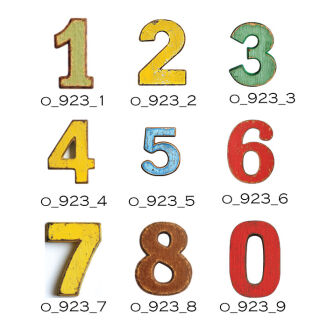 Dodatki Cyfry i Litery - komplet minimum 5 sztuk - 2