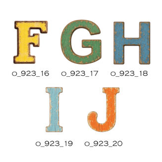 Dodatki Cyfry i Litery - komplet minimum 5 sztuk - 4