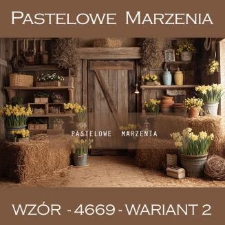 Tło fotograficzne wiosenne z jajkami t_4669 - 2