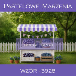 Photographic spring backdrop with blueberries t_3928