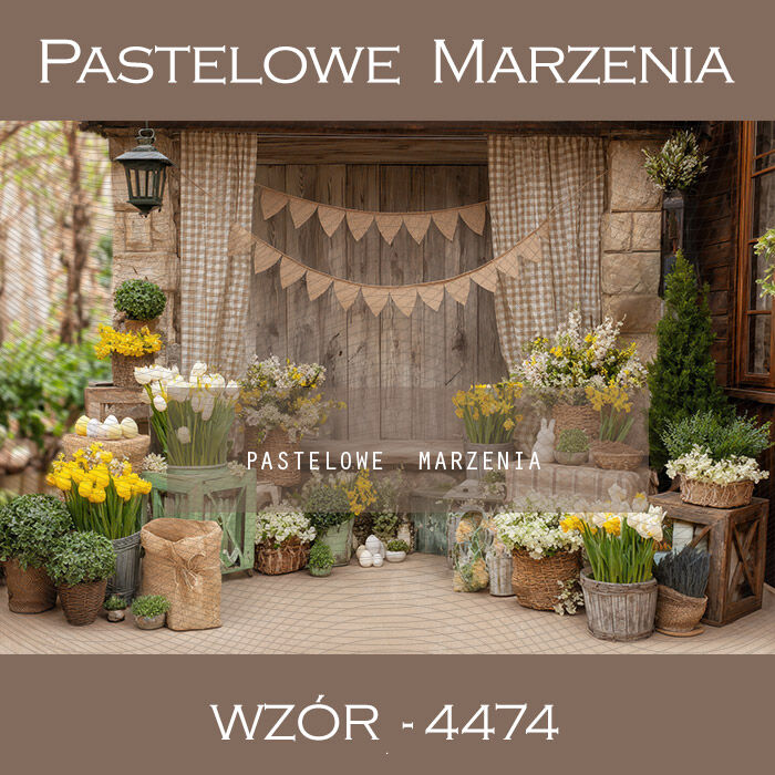 Tło fotograficzne wiosenne z kwiatami t_4474