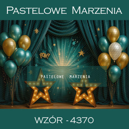Carnival photo background with balloons t_4370