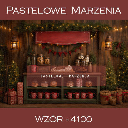Photographic backdrop for Christmas with shop t_4100