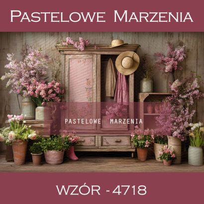 Tło fotograficzne wiosenne z szafą t_4718