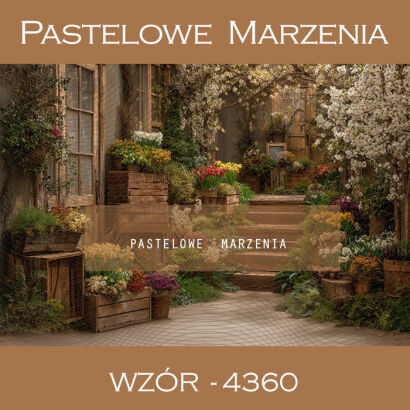 Tło fotograficzne wiosenne z kwiatami t_4360