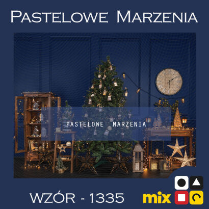 Photographic backdrop for Christmas with Christmas tree t_1335