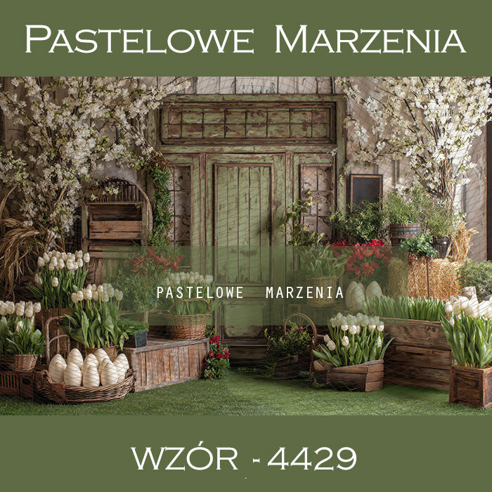Spring floral photography backdrop t_4429