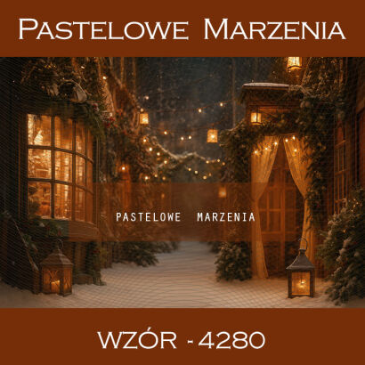 Tło fotograficzne na Boże Narodzenie z ulicą t_4280