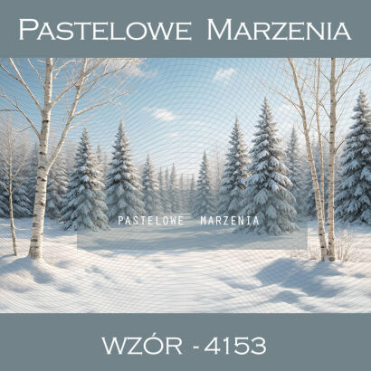 Tło fotograficzne na Boże Narodzenie z choinkami t_4153