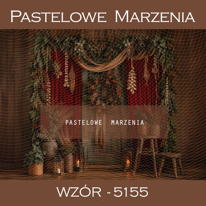Christmas Photography Background with Boho t_5155