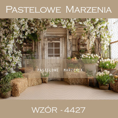 Spring floral photography backdrop t_4427