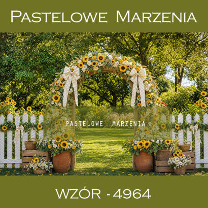 Autumn photographic background with sunflowers t_4964