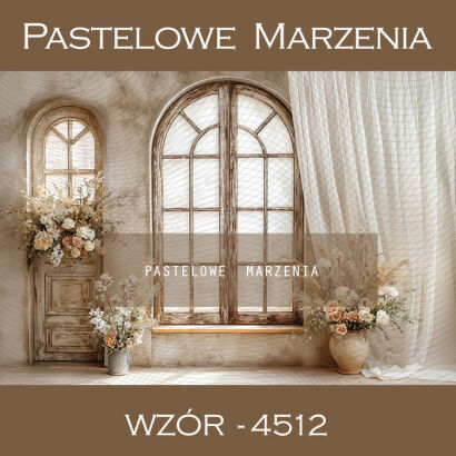 Tło fotograficzne wiosenne z oknami t_4512