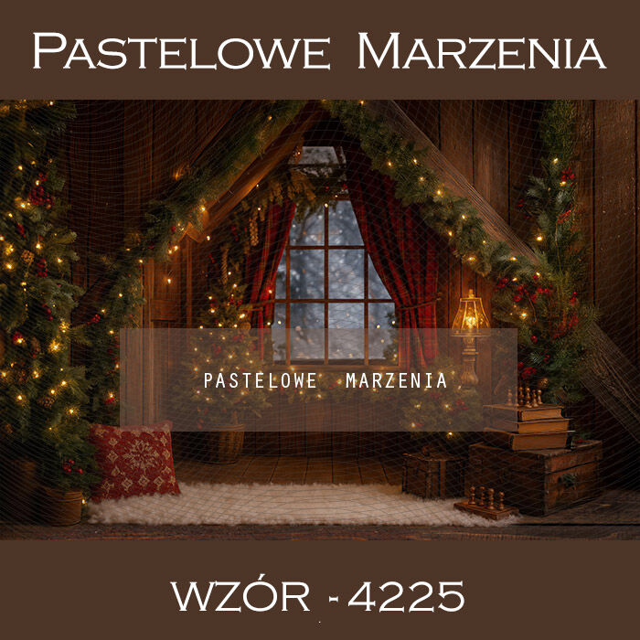 Christmas Photography Background with Window t_4225