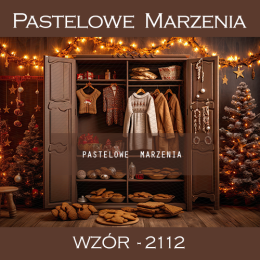 Photographic backdrop for Christmas with brown wardrobe t_2112