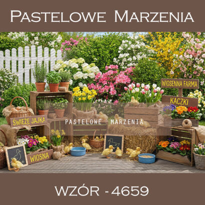 Tło fotograficzne wiosenne z kaczkami t_4659