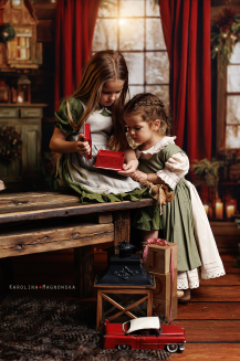 Christmas Photography Background with Window t_4269 - 4