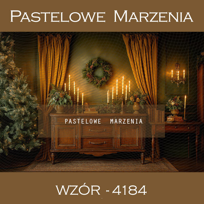 Tło fotograficzne na Boże Narodzenie z regalem t_4184