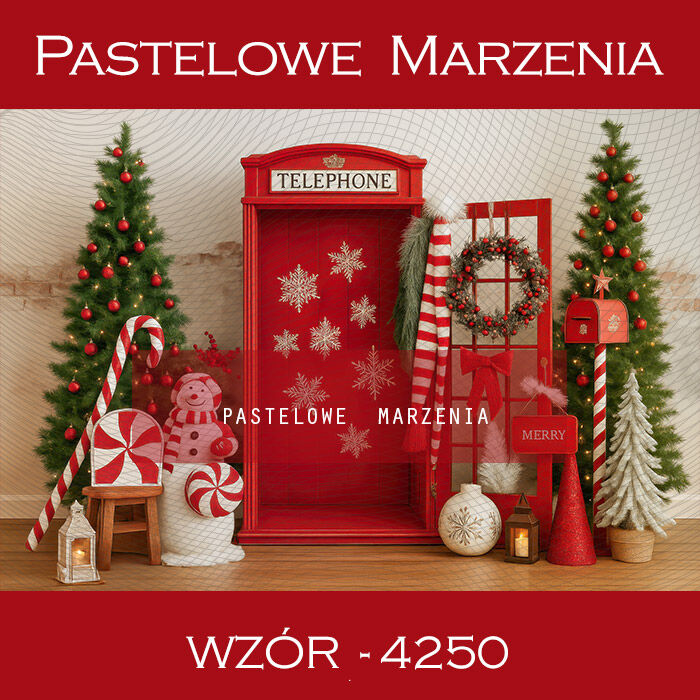 Christmas Photography Background with Christmas Trees t_4250